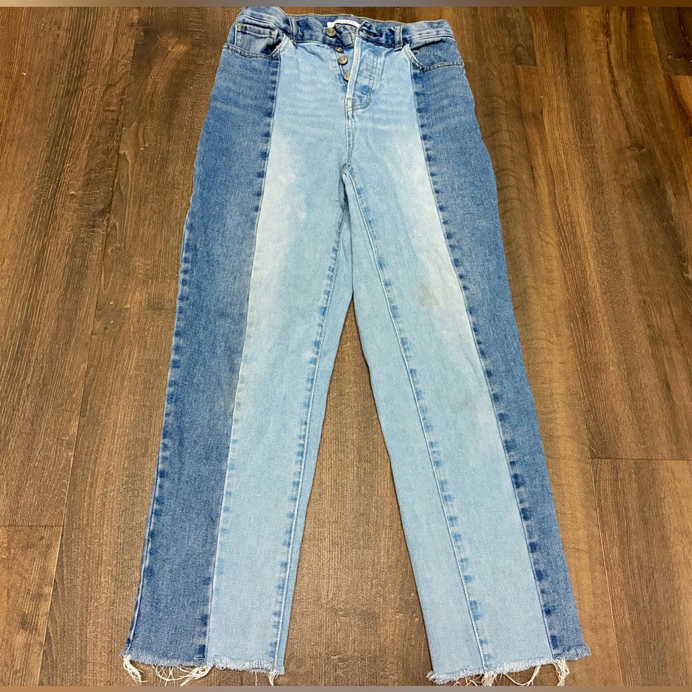 Pac Sun Two-Tone Jeans